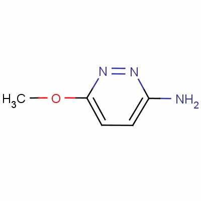 3-氨基-6-甲氧基哒嗪分子式结构图