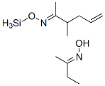 甲基乙烯基二(丁酮肟基)硅烷分子式结构图