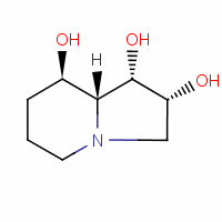 苦马豆素分子式结构图