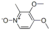 3,4-二甲氧基-2-甲基吡啶-N-氧化物分子式结构图