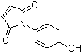 4-马来酰亚胺基苯酚分子式结构图