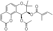 白花前胡甲素分子式结构图