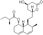 美伐他汀分子式结构图