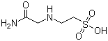 N-氨基甲酰甲基乙磺酸分子式结构图