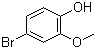 4-溴邻甲氧基苯酚分子式结构图