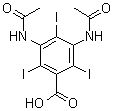 泛影酸钠分子式结构图