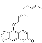 佛手柑素分子式结构图