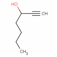 1-庚炔-3-醇分子式结构图