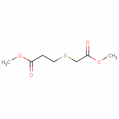 3-噻吩二酸二甲酯分子式结构图