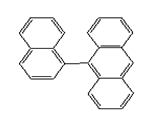 9-(1-萘基)蒽分子式结构图