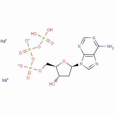 三磷酸脱氧腺苷二钠分子式结构图