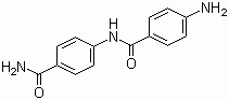 对氨基苯甲酰氨基苯甲酰胺分子式结构图