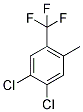 4,5-二氯-2-甲基三氟甲苯分子式结构图