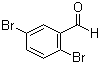 2,5-二溴苯甲醛分子式结构图