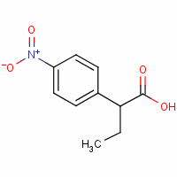 2-(4-硝基苯基)丁酸分子式结构图