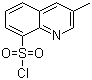 3-甲基-8-喹啉磺酰氯分子式结构图