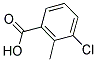 3-氯-2-甲基苯甲酸分子式结构图