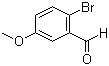 2-溴-5-甲氧基苯甲醛分子式结构图