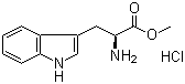 L-色氨酸甲酯盐酸盐分子式结构图