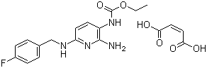 马来酸氟吡汀分子式结构图