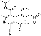 尼伐地平分子式结构图