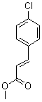 4-氯肉桂酸甲酯分子式结构图