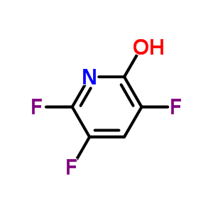 2-羟基-3,5,6-三氟吡啶分子式结构图