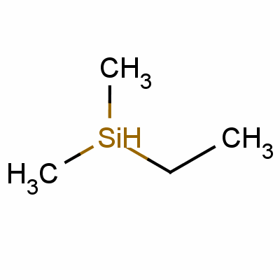 二甲基乙基硅烷分子式结构图