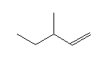 3-甲基-1-戊烯分子式结构图