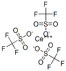 三氟甲烷磺酸铈(III)分子式结构图