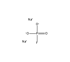 单氟磷酸钠分子式结构图