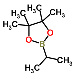 2-异丙基硼酸频那醇酯分子式结构图