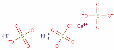 硫酸铈铵分子式结构图