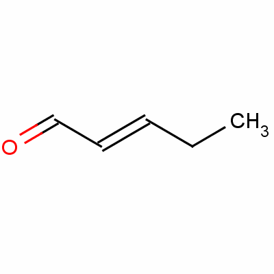 反-2-戊烯醛分子式结构图