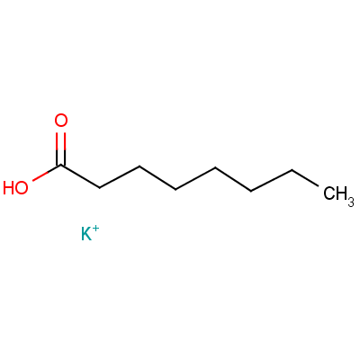 辛酸钾分子式结构图