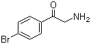 2-氨基-4'-溴苯乙酮分子式结构图