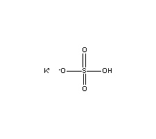 硫酸氢钾分子式结构图