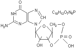 cGMP分子式结构图