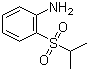 2-(异丙基磺酰基)苯胺分子式结构图