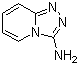 1,2,4-三唑并[4,3-a]吡啶-3-胺分子式结构图