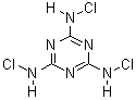 三氯三聚氰胺分子式结构图