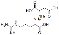 L-精氨酸 L-门冬氨酸盐分子式结构图