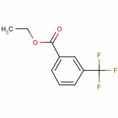 3-(三氟甲基)苯甲酸乙酯分子式结构图