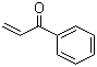 1-苯基-2-丙烯基-1-酮分子式结构图