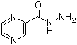 吡嗪-2-甲酰肼分子式结构图