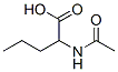 N-乙酰-DL-正缬氨酸分子式结构图