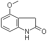 4-甲氧基-2-吲哚酮分子式结构图