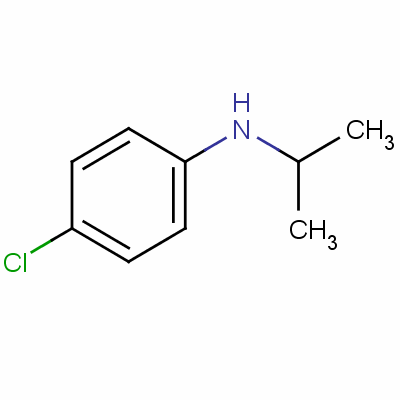 4-氯-N-异丙苯胺分子式结构图