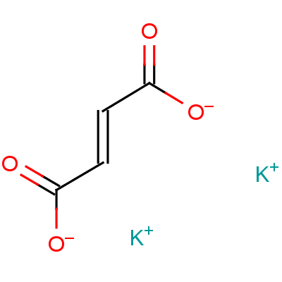 富马酸、二钾盐 富马酸二钾分子式结构图