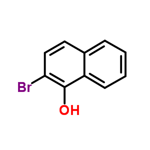 2-溴-1-萘酚分子式结构图